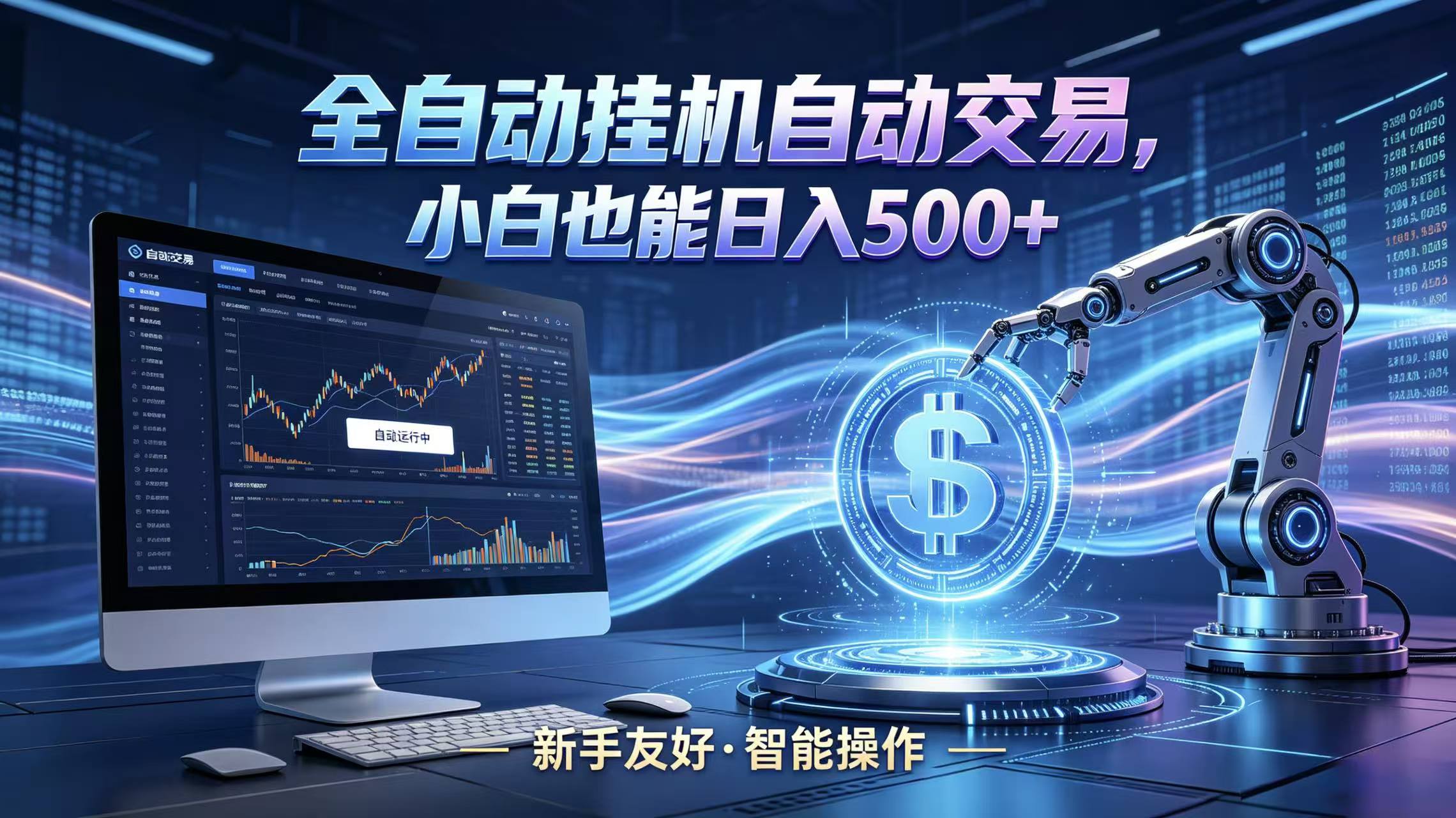 全新智能化交易助手,傻瓜式操作,小白也能快速上手,轻松实现日入500+-MFXUI中国站