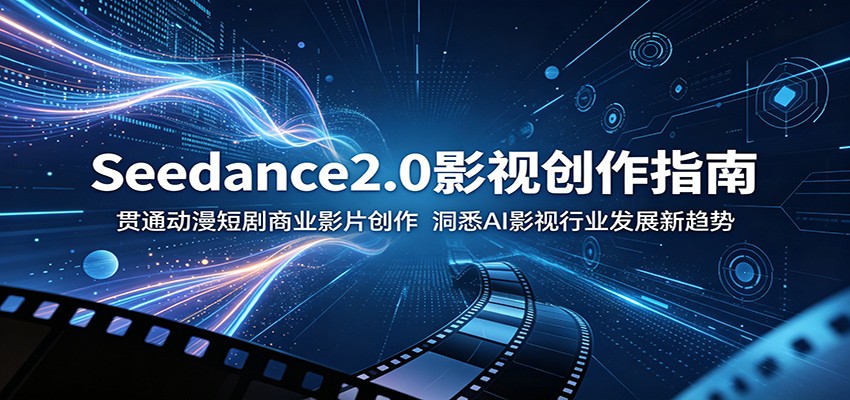 Seedance2.0影视创作指南：贯通动漫短剧商业影片创作，洞悉AI影视行业发展新趋势-MFXUI中国站