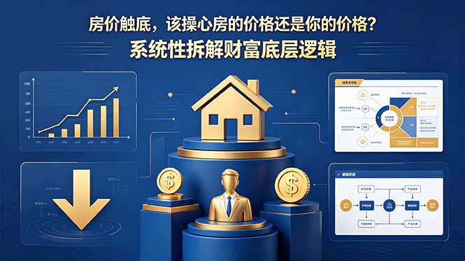 付费文章:房价触底,该操心房的价格还是你的价格?系统性拆解财富底层逻辑-MFXUI中国站