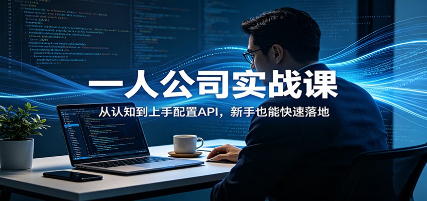 一人公司实战课：从认知到上手配置API，新手也能快速落地-MFXUI中国站