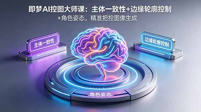 即梦AI控图大师课：主体一致性+边缘轮廓控制+角色姿态，精准把控图像生成-MFXUI中国站