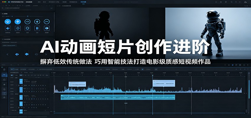 AI动画短片创作进阶：摒弃低效传统做法，巧用智能技法打造电影级质感短视频作品-MFXUI中国站