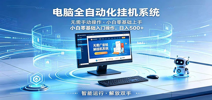 智能广告挂机无需值守,小白上手轻松实现每日增收-MFXUI中国站
