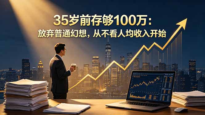 35岁前存够100万:放弃普通幻想,从不看人均收入开始-MFXUI中国站