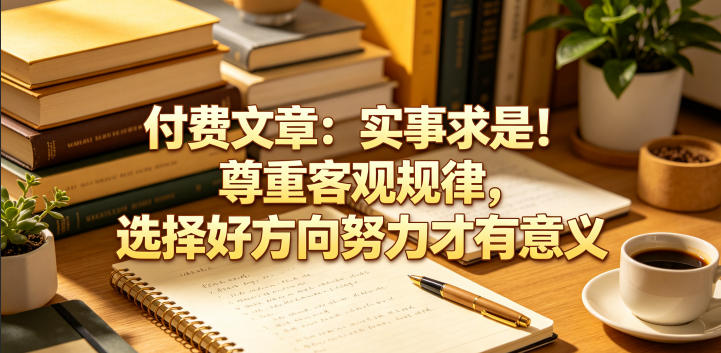 付费文章:实事求是!尊重客观规律,选择好方向努力才有意义-MFXUI中国站