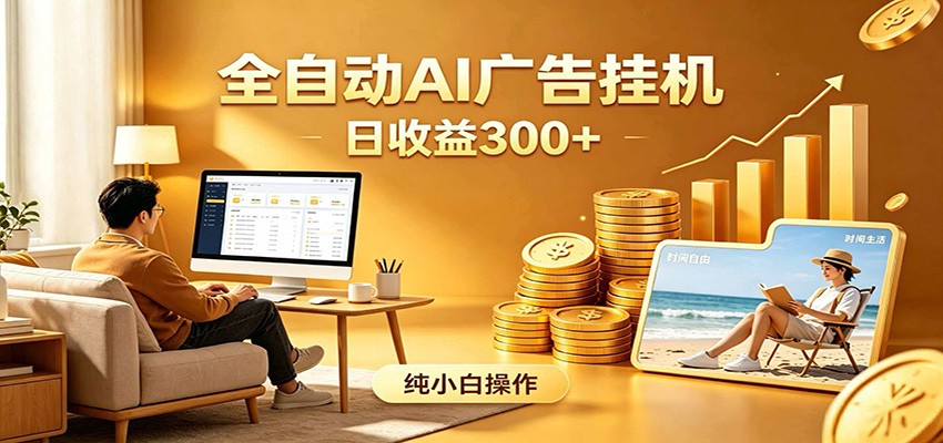 AI风口项目,全程解放双手,后台自动运行赚取收益,每天稳定收益300+-MFXUI中国站