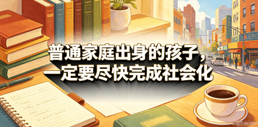 付费文章:普通家庭出身的孩子,一定要尽快完成社会化-MFXUI中国站