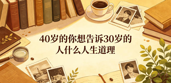 公众号付费文章:40岁的你想告诉30岁的人什么人生道理?-MFXUI中国站