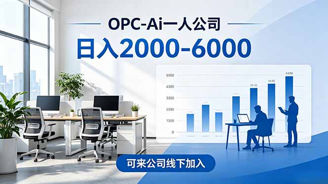 2026创业新风口—OPC一人公司模式震撼首发!日收益2000-6000+,项目绿色长久,安全稳健,合...-MFXUI中国站