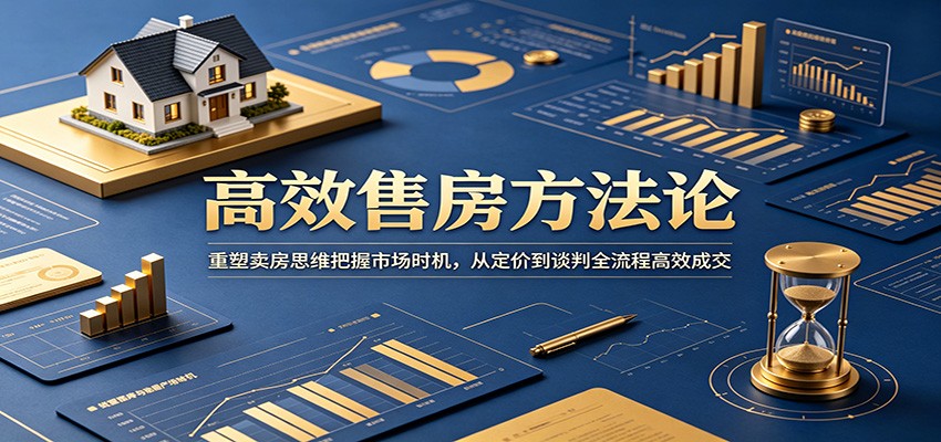 高效售房方法论：重塑卖房思维把握市场时机，从定价到谈判全流程高效成交-MFXUI中国站