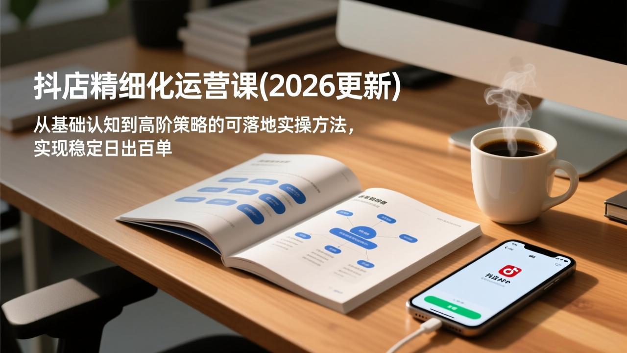 抖店精细化运营课(更新6月-MFXUI中国站