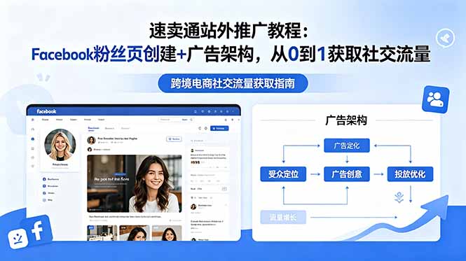 速卖通站外推广教程：Facebook粉丝页创建+广告架构，从0到1获取社交流量-MFXUI中国站