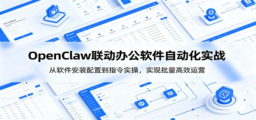OpenClaw自动化实操课：从软件安装配置到指令实操，实现批量高效运营-MFXUI中国站