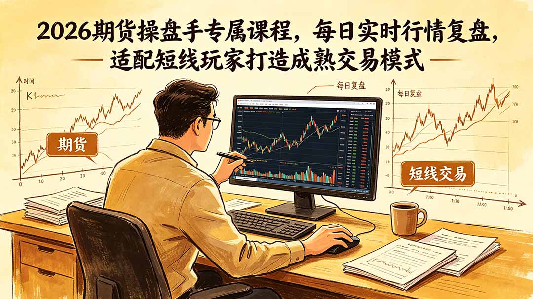 2026期货操盘手专属课程-更新6月,每日实时行情复盘,适配短线玩家打造成熟交易模式-MFXUI中国站