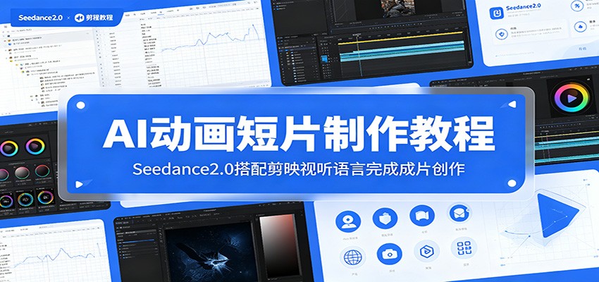 AI动画短片制作教程：Seedance2.0搭配剪映视听语言完成成片创作-MFXUI中国站