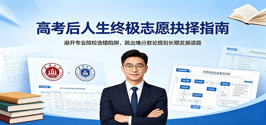 高考后人生终极志愿抉择指南：避开专业院校选错陷阱，跳出唯分数论规划长期发展道路-MFXUI中国站