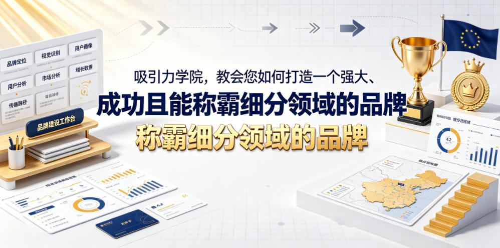 吸引力学院，教会您如何打造一个强大、成功且能称霸细分领域的品牌！【原创双语字幕】-MFXUI中国站