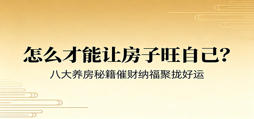 付费文章《怎么才能让房子旺自己？》八大养房秘籍催财纳福聚拢好运-MFXUI中国站