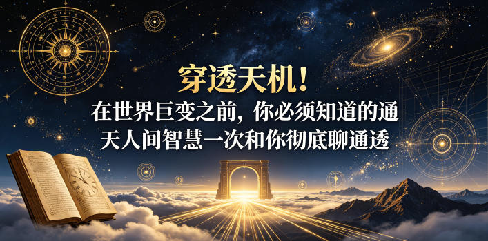 付费文章：穿透天机！在世界巨变之前，你必须知道的通天人间智慧一次和你彻底聊通透-MFXUI中国站
