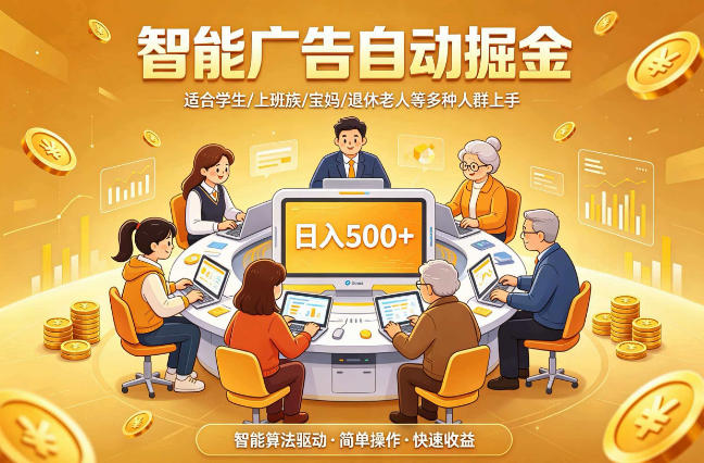 2026年最好做的项目：自动掘金项目，小白轻易上手，单日轻松收入500+【揭秘】-MFXUI中国站
