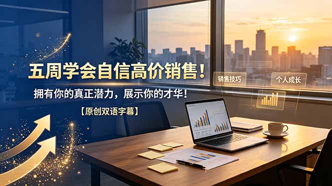五周学会自信高价销售！拥有你的真正潜力，展示你的才华！【原创双语字幕】-MFXUI中国站