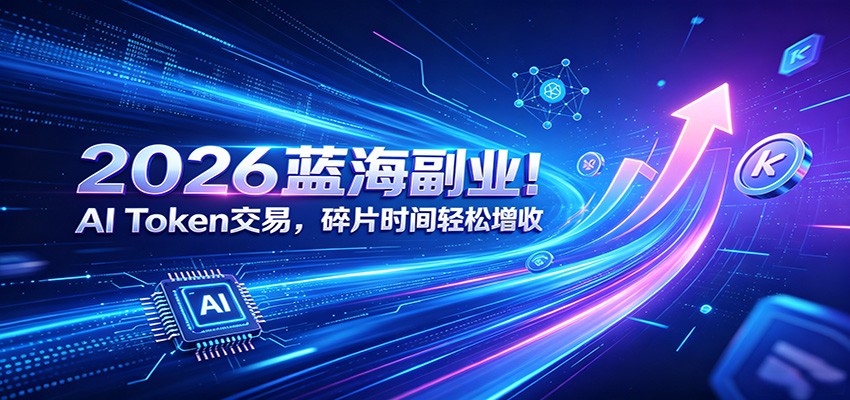 2026蓝海副业！AI Token交易，碎片时间轻松增收-MFXUI中国站