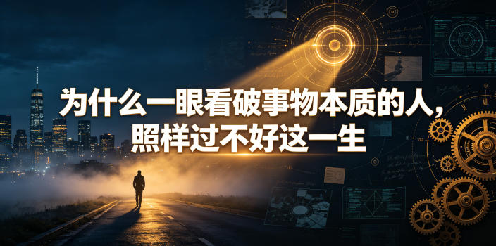付费文章：为什么一眼看破事物本质的人，照样过不好这一生-MFXUI中国站