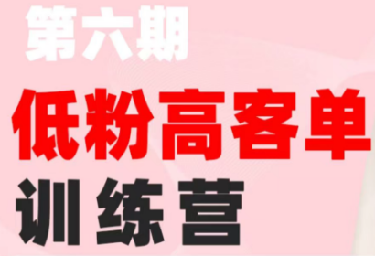 珠丽Julie·小红书低粉高客单训练营(第六期)-MFXUI中国站