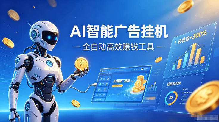 AI智能广告挂G，在家自动賺收益，全程无需人工操作、不用直播、不用拉人【揭秘】-MFXUI中国站
