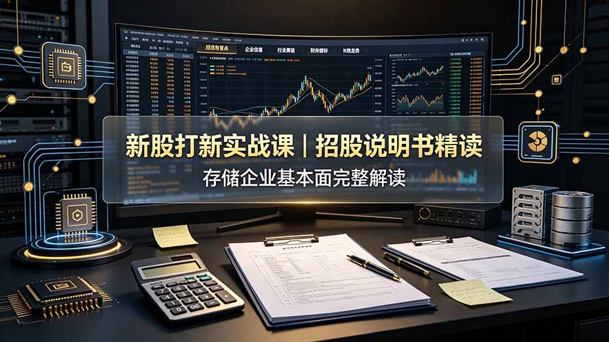 付费文章：新股打新实战课｜招股说明书精读，存储企业基本面完整解读-MFXUI中国站