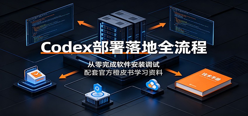 Codex部署落地全流程:从零完成软件安装调试,配套官方橙皮书学习资料-MFXUI中国站