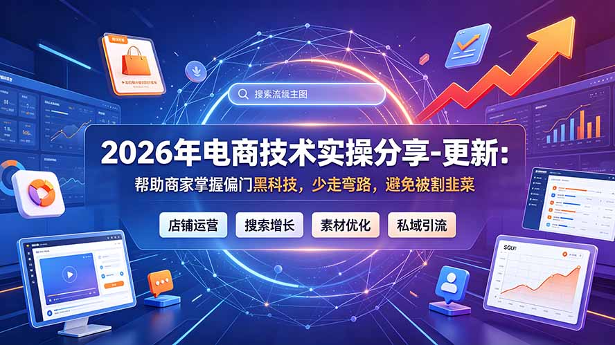 2026年电商技术实操分享-更新7月:帮助商家掌握偏门黑科技,少走弯路,避免被割韭菜-MFXUI中国站