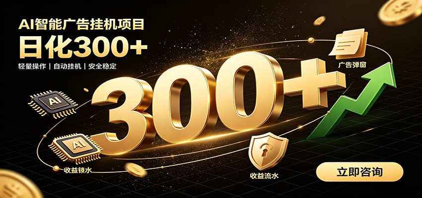 捡钱方法教学,AI广告全新玩法,月入过万无压力,适合各类人群兼职创业-MFXUI中国站