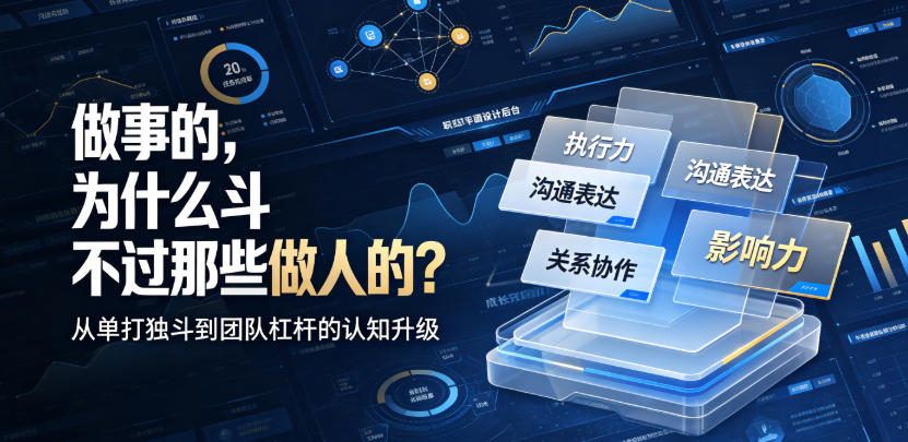 付费文章:做事的,为什么斗不过那些做人的?-MFXUI中国站