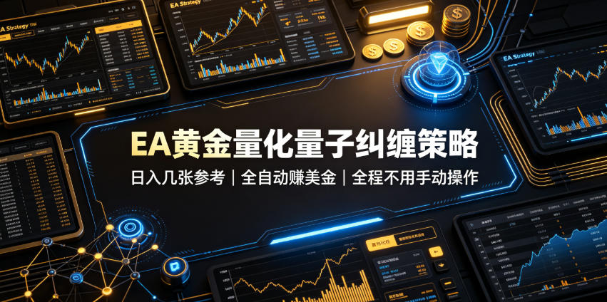 EA黄金量化量子纠缠策略,日入几张,全自动賺美金,全程不用手动操作!【揭秘】-MFXUI中国站