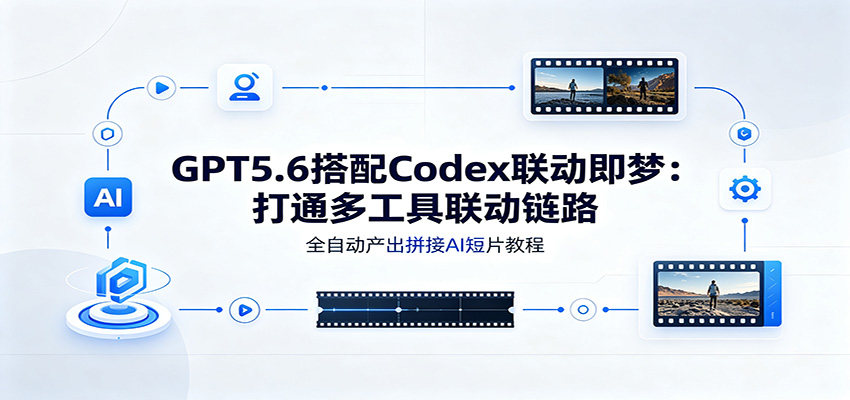 GPT5.6搭配Codex联动即梦:打通多工具联动链路,全自动产出拼接AI短片教程-MFXUI中国站