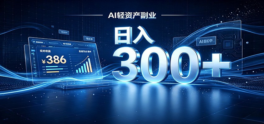 2026 AI轻资产风口，Token中转站小白可入局，日入300+-MFXUI中国站