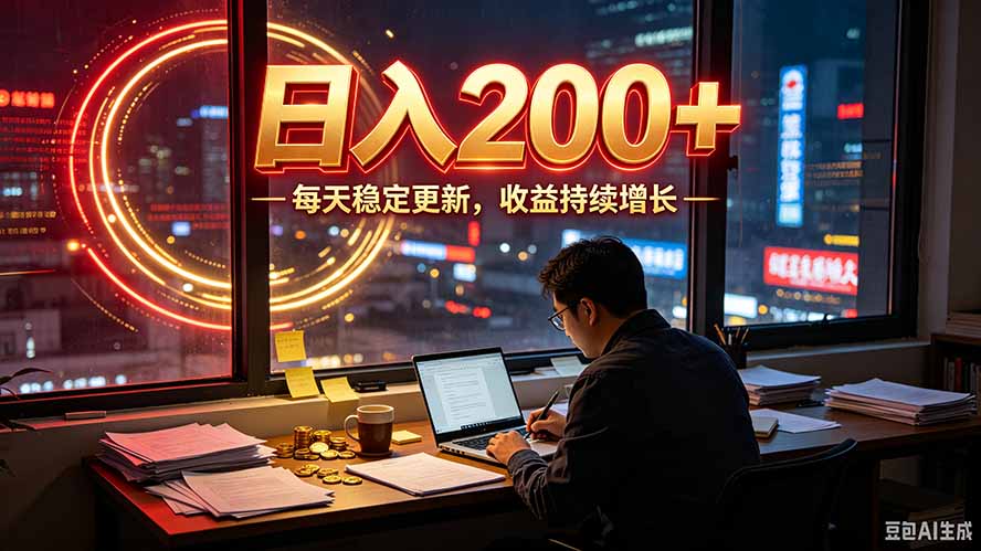 番茄达人变现新玩法，全自动运行 每日300+-MFXUI中国站