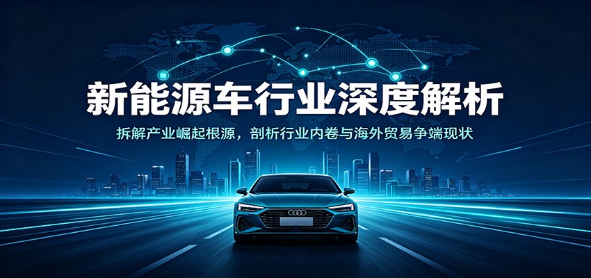 新能源车行业深度解析：拆解产业崛起根源，剖析行业内卷与海外贸易争端现状-MFXUI中国站