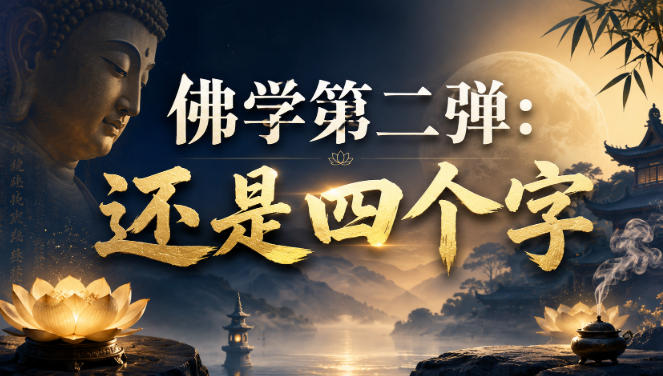 付费文章：佛学第二弹：还是四个字-MFXUI中国站