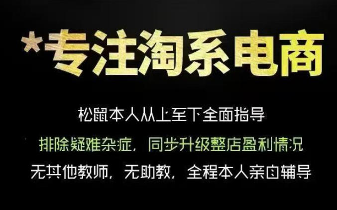 松鼠会电商VIP课程，从基础布局到高阶优化，助你掌握淘宝运营逻辑，提升店铺流量与转化(更新0809)-MFXUI中国站