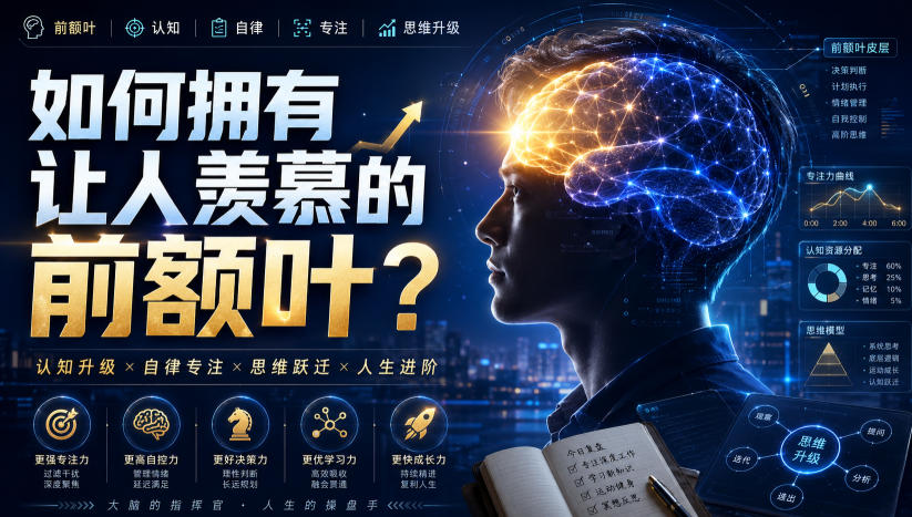 付费文：如何拥有让人羡慕的前额叶？-MFXUI中国站