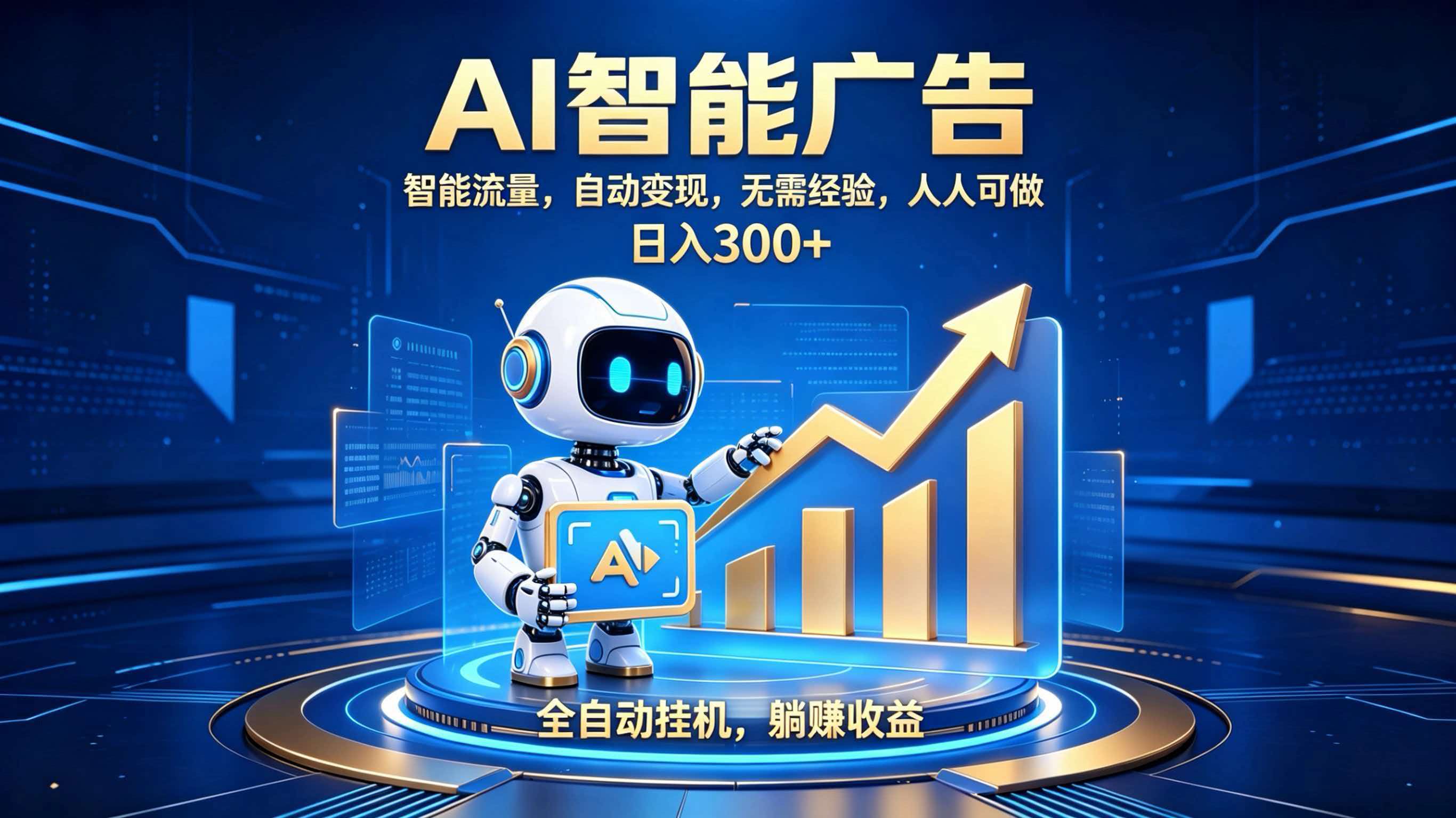 轻资产新赛道，全自动AI广告，打造持续收益-MFXUI中国站