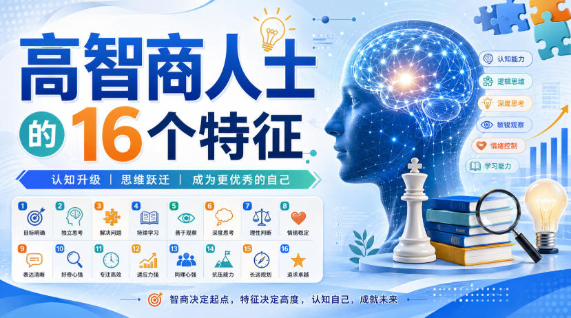 付费文章：高智商人士的16个特征-MFXUI中国站