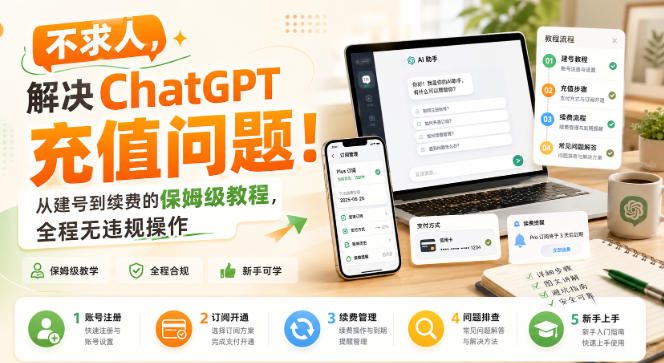 不求人,解决ChatGPT充值问题!从建号到续费的保姆级教程,全程无违规操作-MFXUI中国站