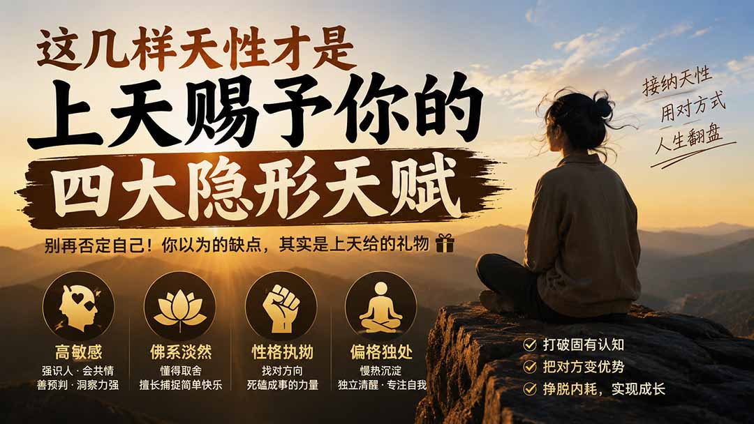 付费文章：这几样天性才是上天赐予你的四大隐形天赋-MFXUI中国站