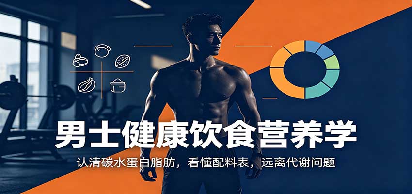 男士健康饮食营养学：认清碳水蛋白脂肪，看懂配料表，远离代谢问题-MFXUI中国站