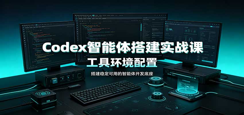 Codex智能体搭建实战课：工具环境配置，自定义技能开发，多业务自动化教学-MFXUI中国站