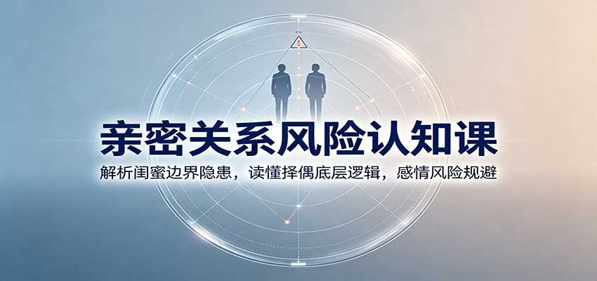 亲密关系风险认知课：解析闺蜜边界隐患，读懂择偶底层逻辑，感情风险规避-MFXUI中国站