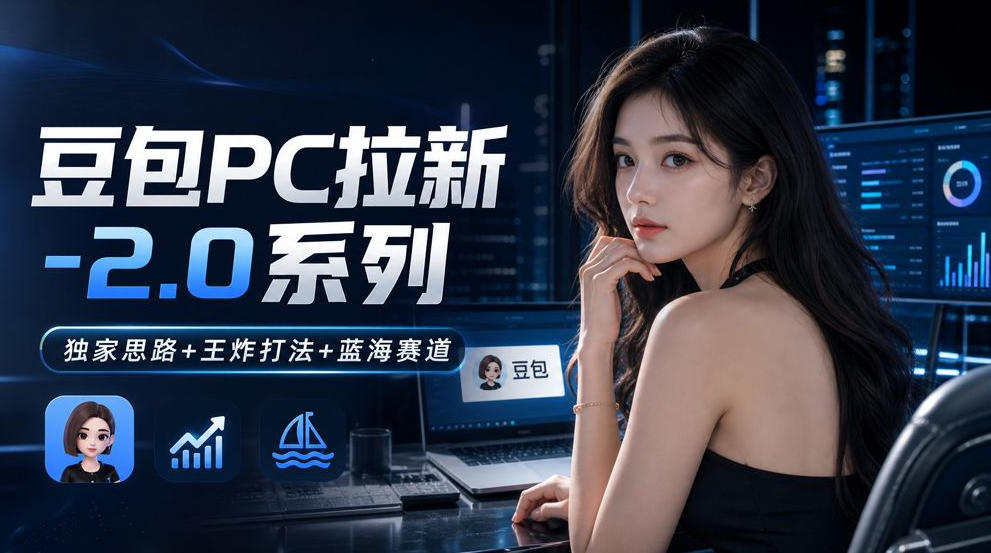 豆包PC拉新2.0系列-独家思路+王炸打法+蓝海赛道-MFXUI中国站